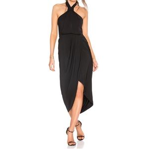 Shona Joy Knot Draped Dress - midi